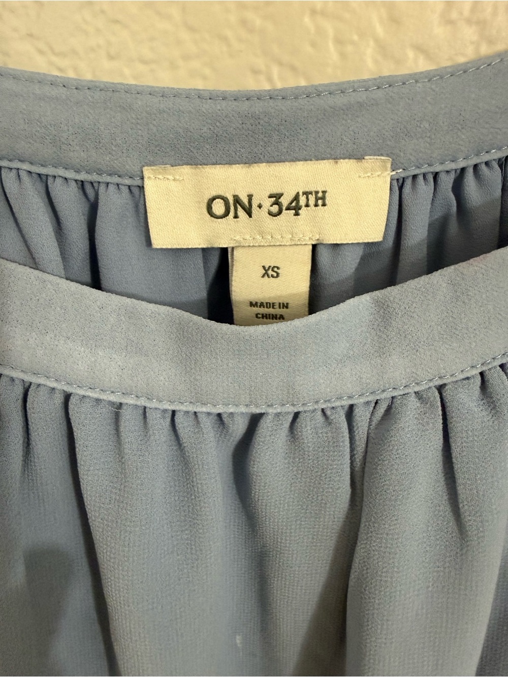 ON·34TH Dusty Blue Women's Dress - XS